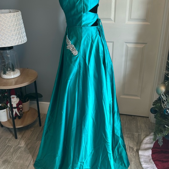 Teal Stacy Sklar dress - Picture 9 of 16